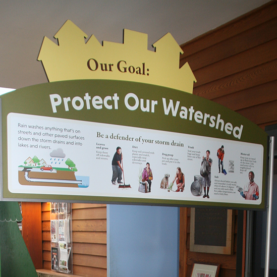 watershed themed foosball table